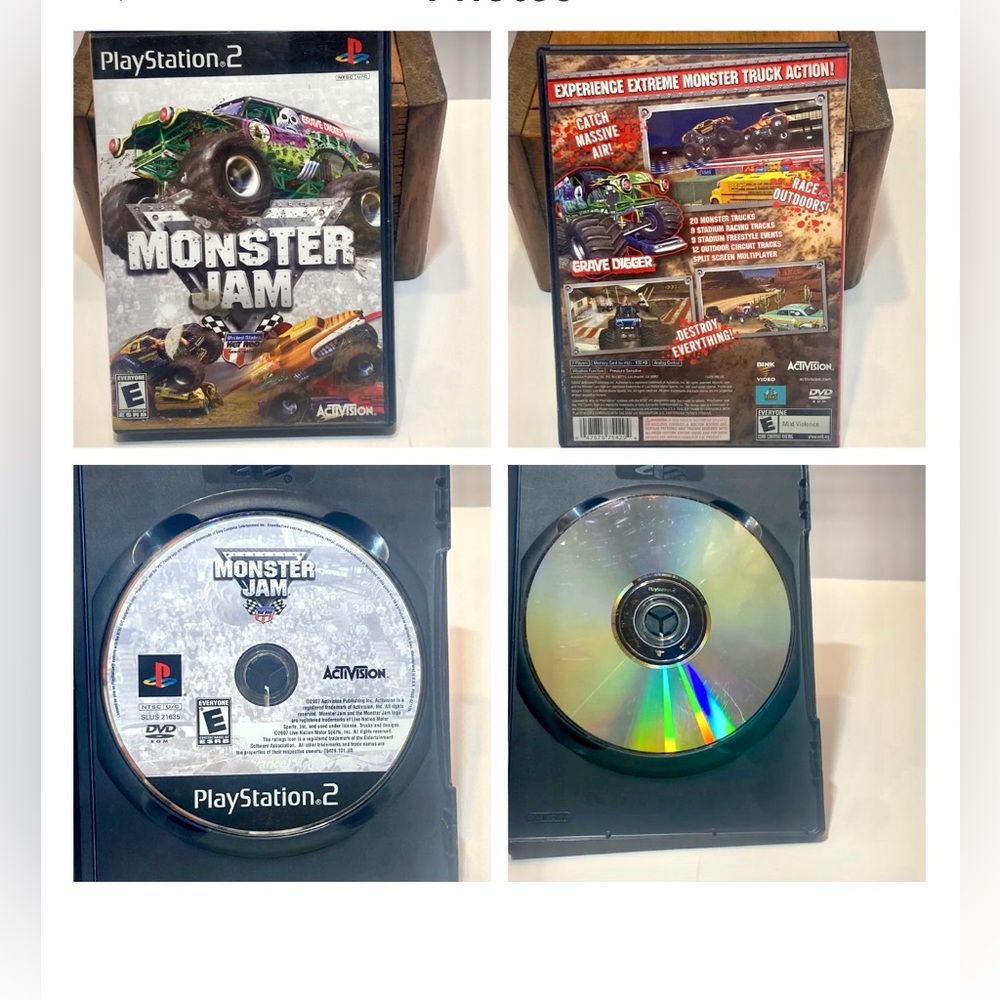 Monster Jam For Playstation 2
